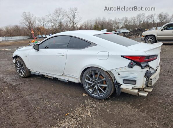 JTHSZ5BC6K5009129 2019 LEXUS RC Белый Задняя левая четверть