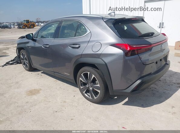 JTHU9JBH2K2001561 2019 LEXUS UX 250H Gray Trasero izquierdo