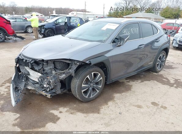 JTHU9JBH4K2004915 2019 LEXUS UX 250H Gray Vista tres cuartos delantera izquierda