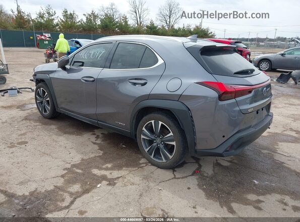 JTHU9JBH4K2004915 2019 LEXUS UX 250H Gray Trasero izquierdo