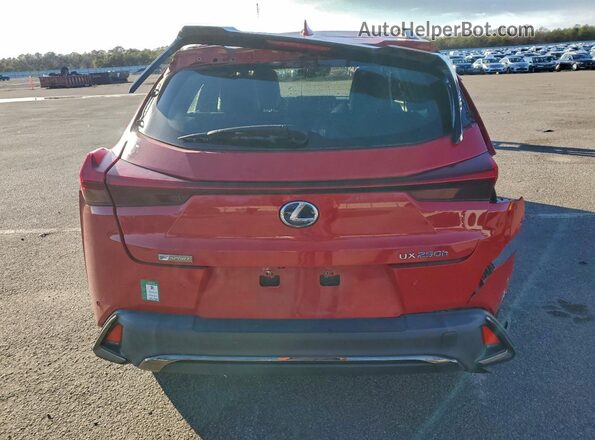JTHU9JBH5K2008584 2019 LEXUS UX Красный Вид сзади