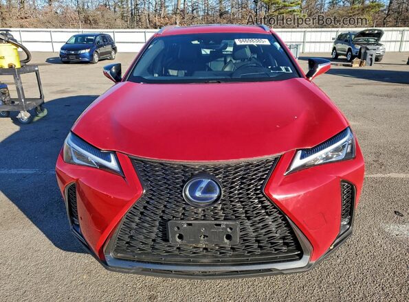 JTHU9JBH5K2008584 2019 LEXUS UX Красный Вид спереди