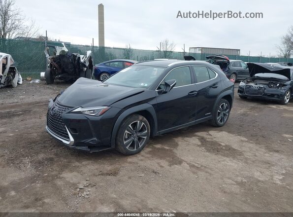 JTHU9JBH5K2019066 2019 LEXUS UX 250H Black Vista tres cuartos delantera izquierda
