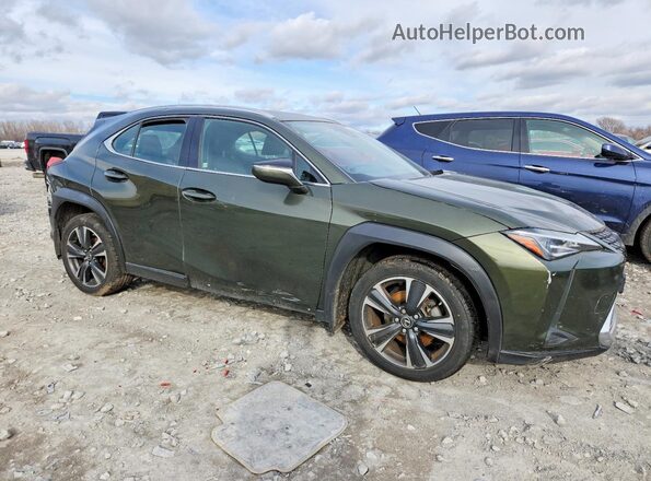 JTHX3JBH1N2052150 2022 LEXUS UX Green Передня права чверть