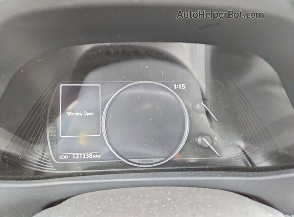 JTHX3JBH1N2052150 2022 LEXUS UX Green Вид щитка приладів