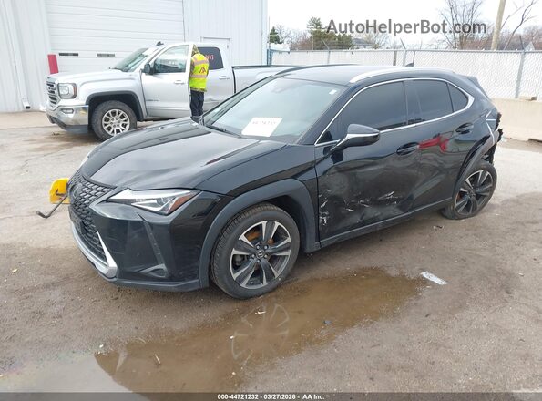 JTHX3JBH3N2056135 2022 LEXUS UX 200 Black Przód lewy