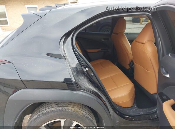 JTHX3JBH3N2056135 2022 LEXUS UX 200 Black Widok naklejki z numerem VIN