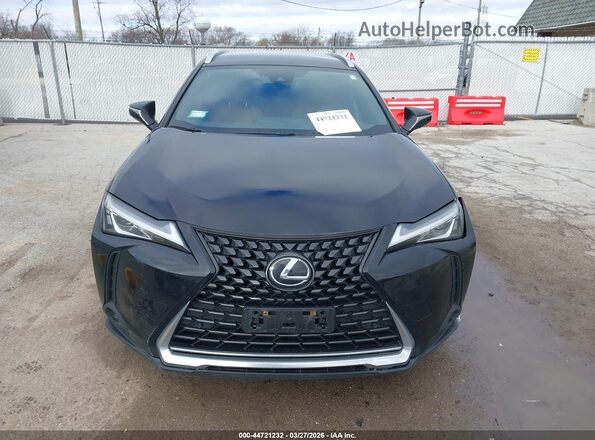 JTHX3JBH3N2056135 2022 LEXUS UX 200 Black Widok zestawu wskaźników