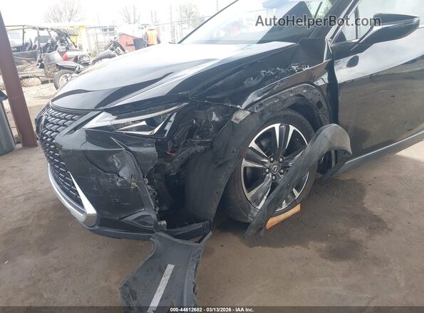 JTHX3JBHXN2046475 2022 LEXUS UX 200 Black Вид спереду