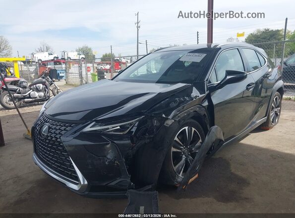 JTHX3JBHXN2046475 2022 LEXUS UX 200 Black Передня ліва чверть