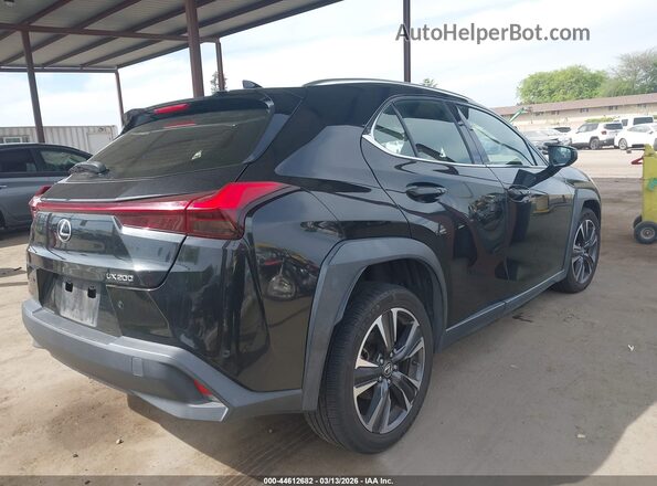 JTHX3JBHXN2046475 2022 LEXUS UX 200 Black Задня права чверть