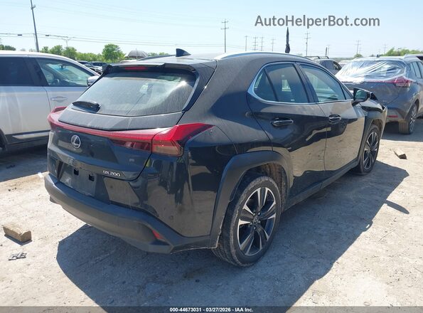 JTHX3JBHXN2056309 2022 LEXUS UX Black უკანა მარჯვენა