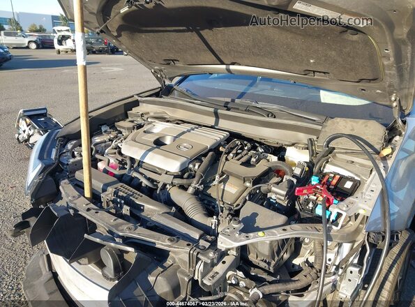 JTHX9JBH0M2054100 2021 LEXUS UX 250H Silver Հետևի տեսք