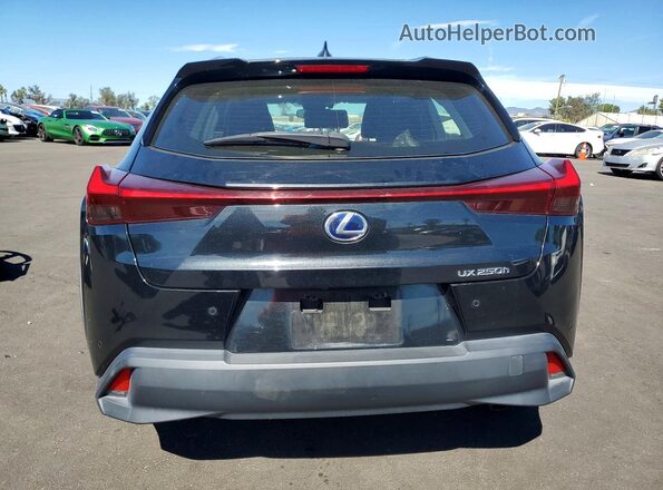 JTHX9JBH9M2046416 2021 LEXUS UX Black Հետևի տեսք