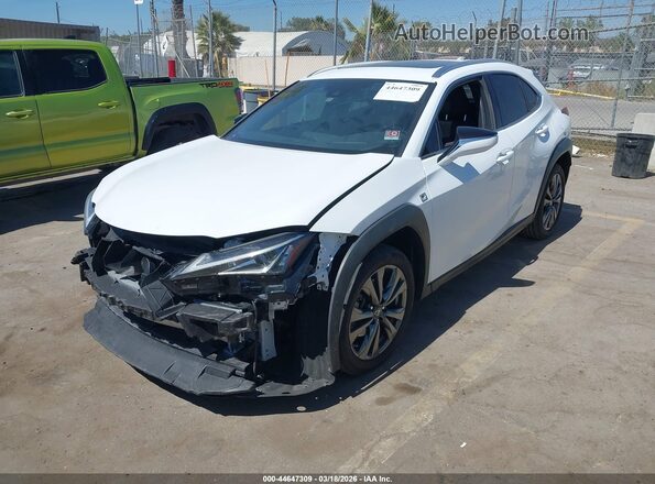 JTHY3JBH1K2006480 2019 LEXUS UX 200 White Przód lewy