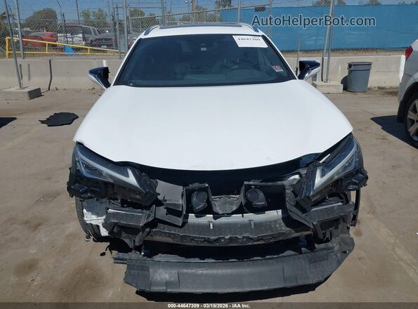 JTHY3JBH1K2006480 2019 LEXUS UX 200 White Widok zestawu wskaźników