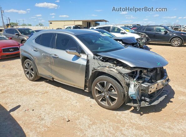 JTHY3JBH6K2017765 2019 LEXUS UX Серый Передняя правая четверть
