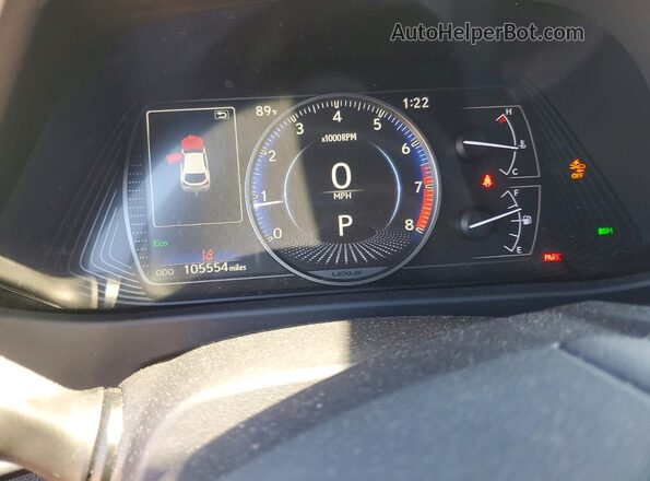 JTHY3JBH6K2017765 2019 LEXUS UX Серый Вид щитка приборов