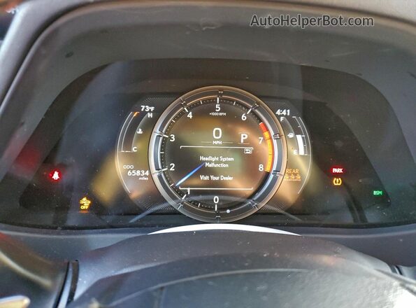 JTHY3JBH9K2007263 2019 LEXUS UX Синий 