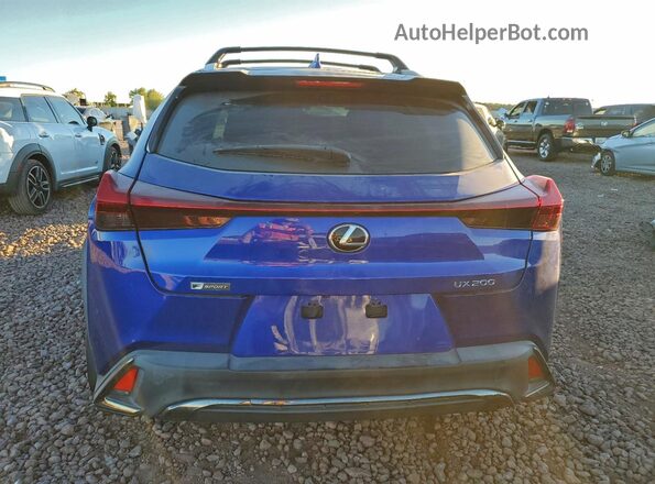 JTHY3JBH9K2007263 2019 LEXUS UX Синий 