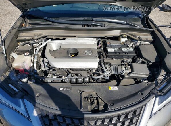 JTHY3JBHXK2012505 2019 LEXUS UX Gray ძრავის განყოფილების ხედი