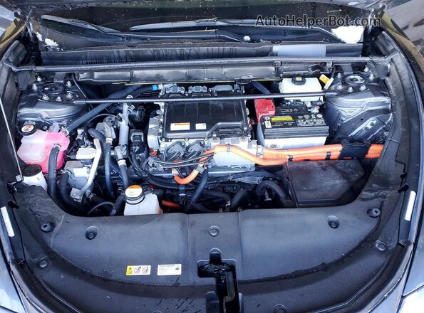JTJAAAAB0PA021326 2023 LEXUS RZ Charcoal ძრავის განყოფილების ხედი