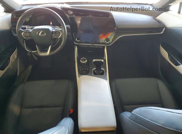 JTJAAAAB0PA021326 2023 LEXUS RZ Charcoal წინა პანელის ხედი