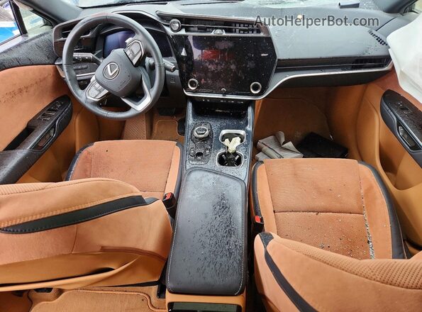 JTJAAAAB2PA014975 2023 LEXUS RZ Black Vista del salpicadero