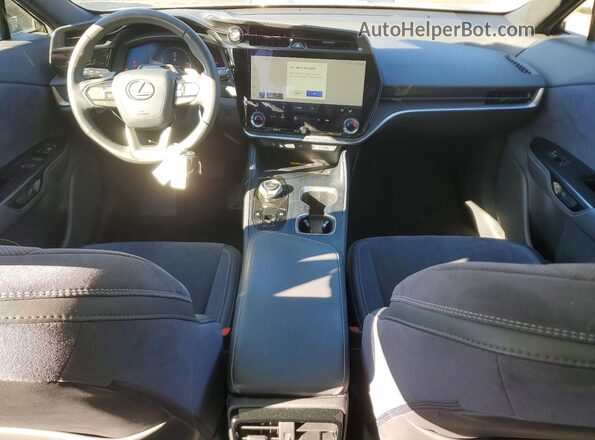JTJAAAAB4PA020115 2023 LEXUS RZ Charcoal Vista del salpicadero