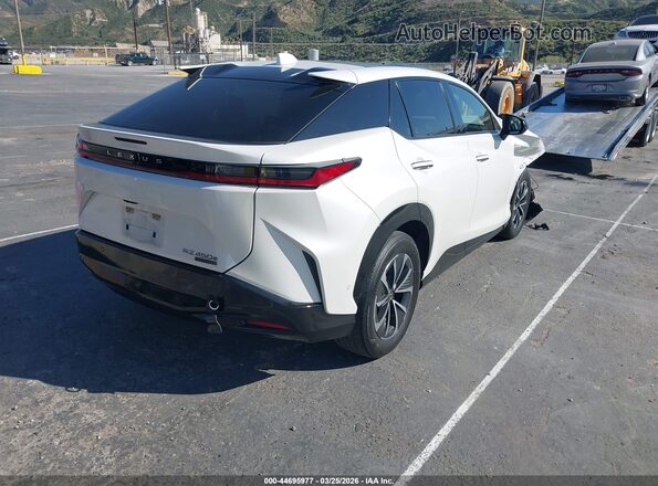 JTJAAAAB8PA019596 2023 LEXUS RZ 450E White Rear right