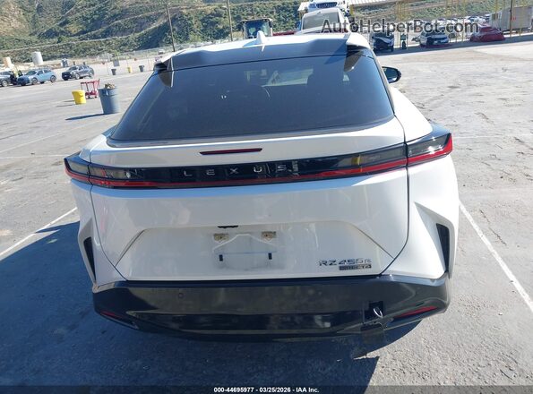 JTJAAAAB8PA019596 2023 LEXUS RZ 450E White 