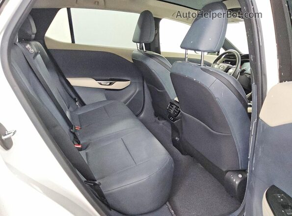 JTJAAAAB9PA012401 2023 LEXUS RZ White უკანა სალონის ხედი