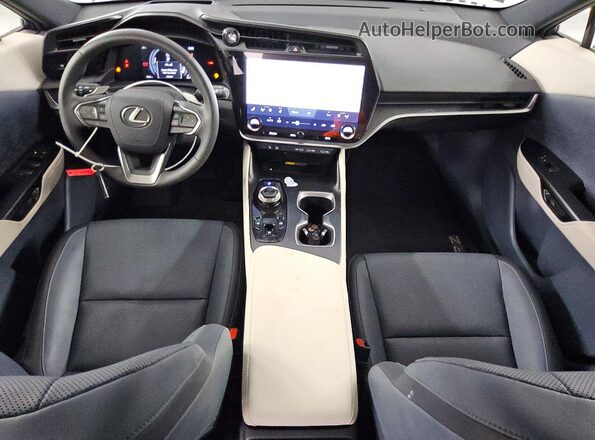 JTJAAAAB9PA012401 2023 LEXUS RZ White წინა პანელის ხედი