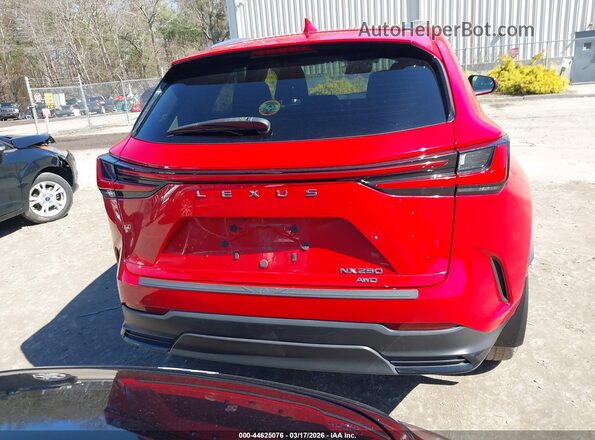 JTJADCEZ7P2002552 2023 LEXUS NX 250 Red 