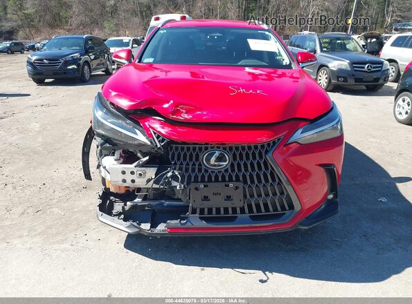 JTJADCEZ7P2002552 2023 LEXUS NX 250 Red Widok zestawu wskaźników