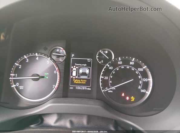 JTJAM7BX0L5260902 2020 LEXUS GX 460 Black Вид задніх сидінь