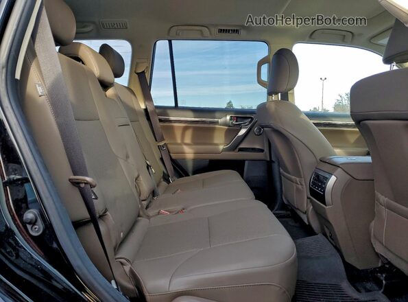 JTJAM7BX1P5373439 2023 LEXUS GX Black უკანა სალონის ხედი