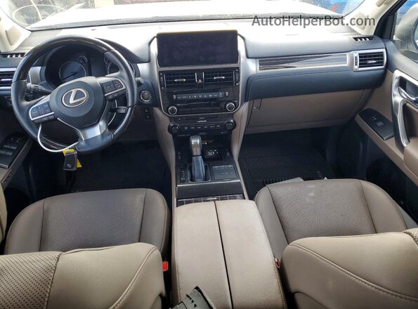 JTJAM7BX2P5371439 2023 LEXUS GX White Dashboard view