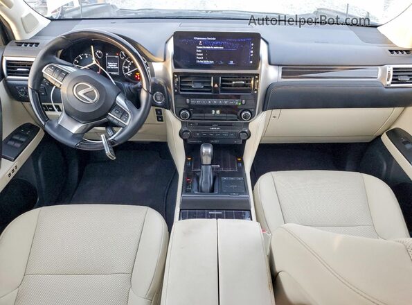 JTJAM7BX3P5361227 2023 LEXUS GX Белый Вид панели приборов