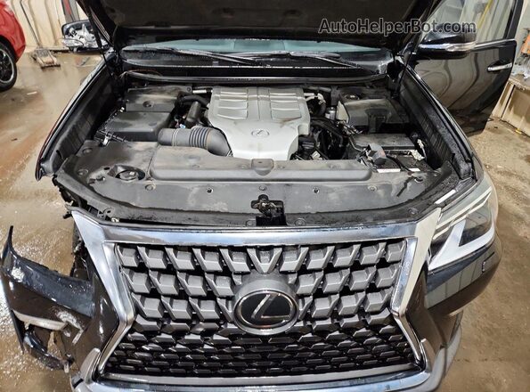 JTJAM7BX3P5371918 2023 LEXUS GX Black Engine compartment view