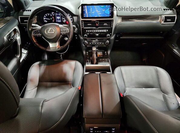 JTJAM7BX3P5371918 2023 LEXUS GX Black Dashboard view