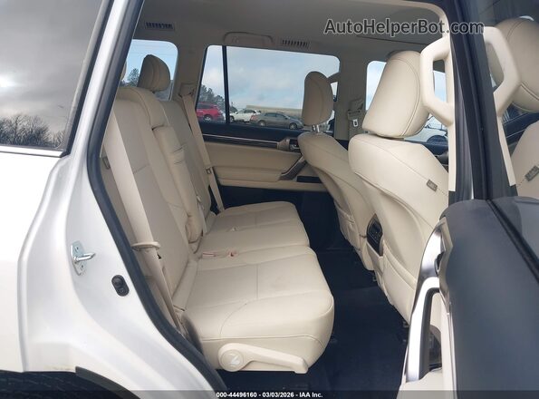JTJAM7BX4M5273654 2021 LEXUS GX 460 White VIN კოდის სტიკერის ხედი