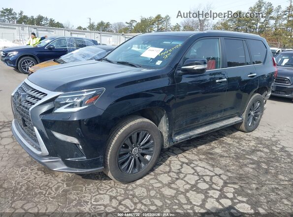 JTJAM7BX4M5289613 2021 LEXUS GX 460 Black Vista tres cuartos delantera izquierda