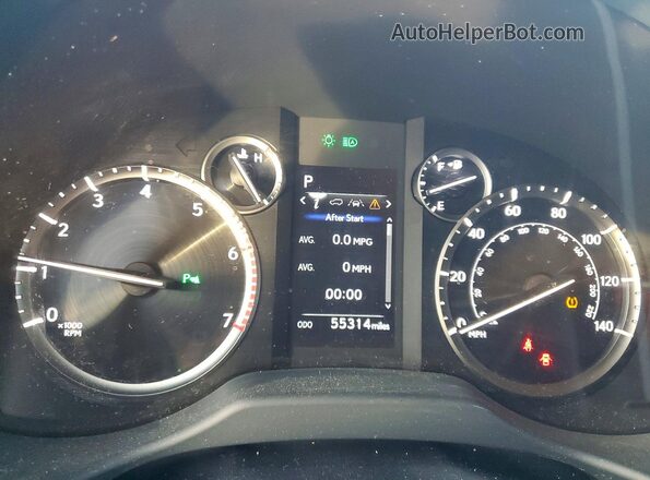 JTJAM7BX5P5350911 2023 LEXUS GX Silver Widok zestawu wskaźników