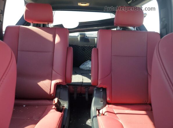 JTJAM7BX7P5373431 2023 LEXUS GX White Rear seats view