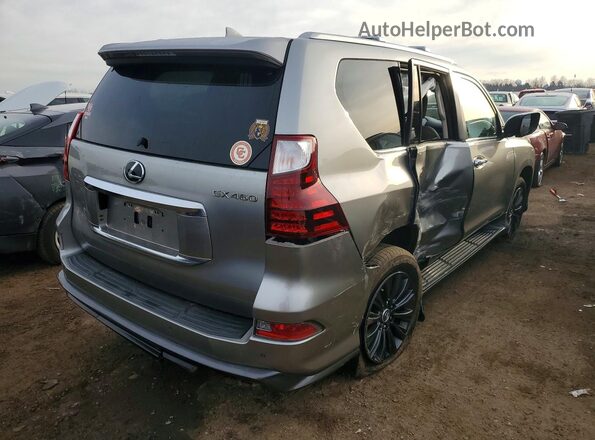 JTJAM7BX8M5282647 2021 LEXUS GX Silver უკანა მარჯვენა