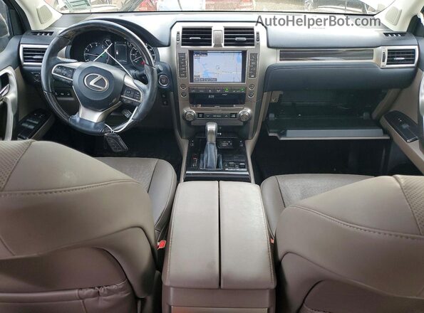 JTJAM7BX8M5282647 2021 LEXUS GX Silver წინა პანელის ხედი