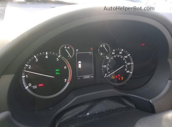 JTJAM7BX8P5367671 2023 LEXUS GX Silver Вид щитка приладів
