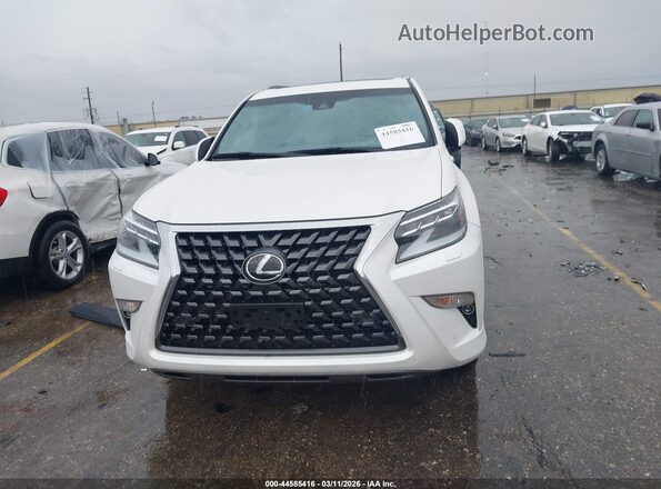 JTJAM7BX9P5375536 2023 LEXUS GX 460 White Widok zestawu wskaźników