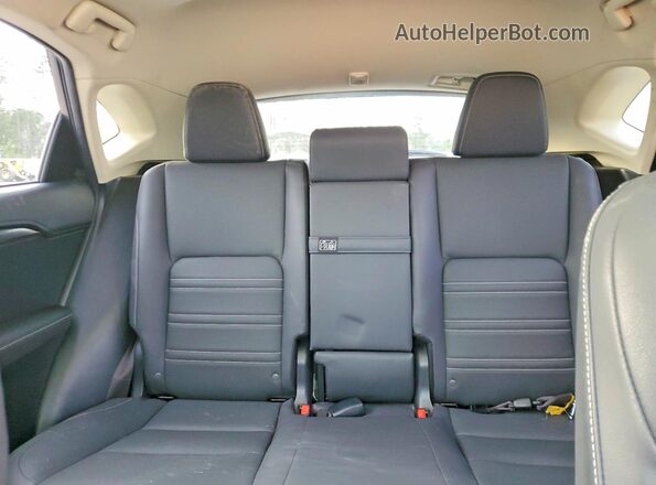 JTJBARBZ0K2204629 2019 LEXUS NX Silver Հետևի նստատեղերի տեսք